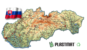 plastmat slovakia mapa